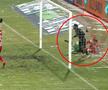 FOTO. Greșeală mare de arbitraj în Dinamo - Gaz Metan! Ion Crăciunescu: „Golul trebuia anulat!”