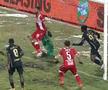 FOTO. Greșeală mare de arbitraj în Dinamo - Gaz Metan! Ion Crăciunescu: „Golul trebuia anulat!”