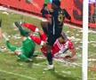 FOTO. Greșeală mare de arbitraj în Dinamo - Gaz Metan! Ion Crăciunescu: „Golul trebuia anulat!”