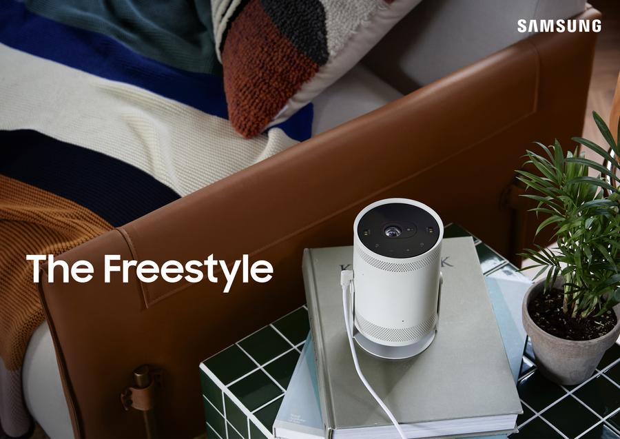 Gaming sau meciuri oriunde te-ai afla? DA, se poate! Samsung Electronics lansează Freestyle, un super-videoproiector portabil