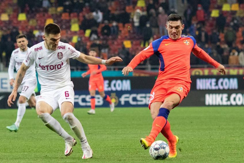 Claudiu Keșeru, în FCSB - CFR Cluj 3-3 // foto: Imago Images