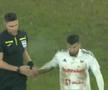 „Accidentat” de arbitru » „Centralul” l-a însângerat pe jucătorul din Superligă