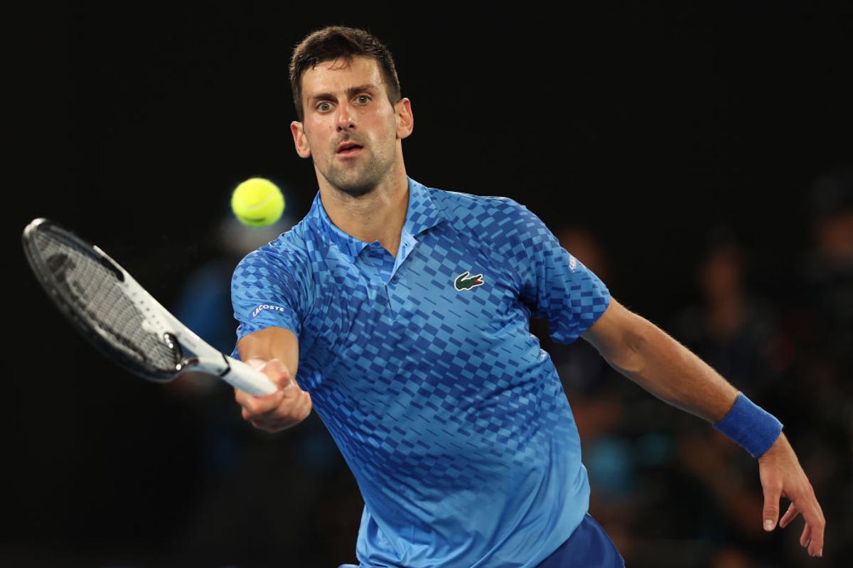 Novak Djokovic, antrenament cu Tommy Paul înainte de finala Australian Open 2023