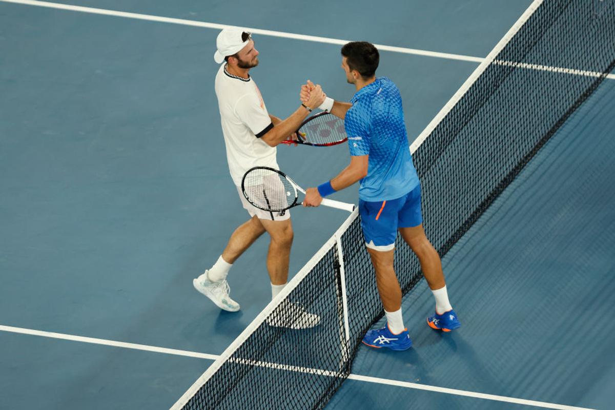 Novak Djokovic, antrenament cu Tommy Paul înainte de finala Australian Open 2023
