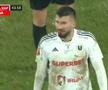 Marian Barbu l-a lovit pe Florin Ilie în U Cluj - Rapid // sursă foto: captură DigiSport