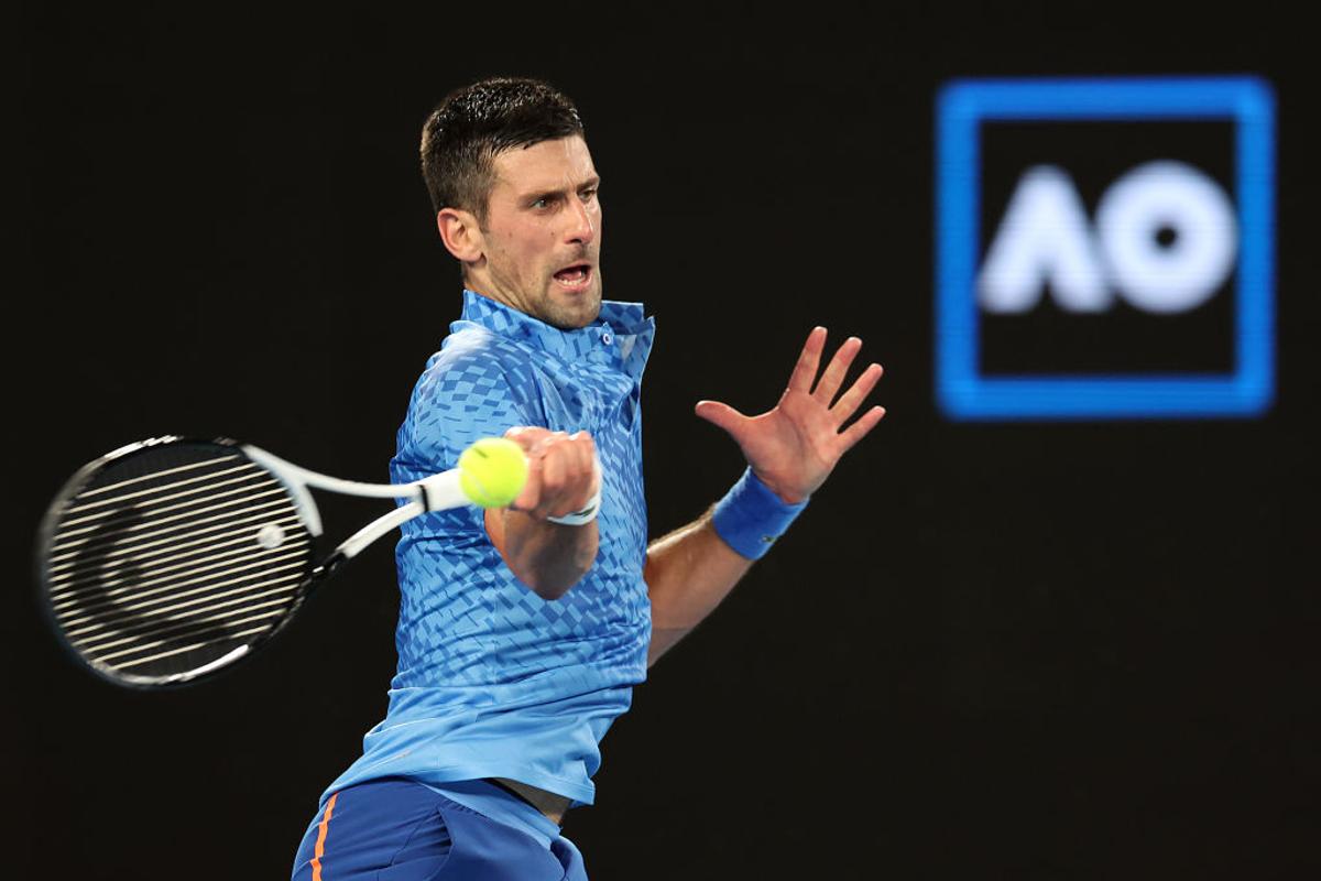 Novak Djokovic, antrenament cu Tommy Paul înainte de finala Australian Open 2023