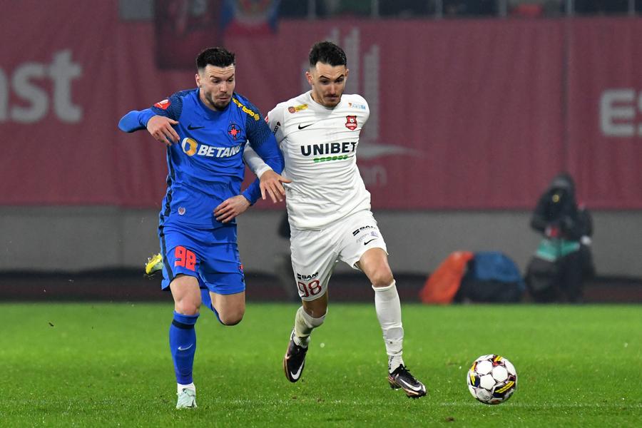 Andrei Cordea are 22 de meciuri jucate pentru FCSB în acest sezon, bifând 5 goluri și 3 assisturi. Foto: Imago Ilie Poenaru explică de ce l-a sunat Gigi Becali: „A vrut să ştie personal de la mine” + De ce a refuzat să antreneze FCSB