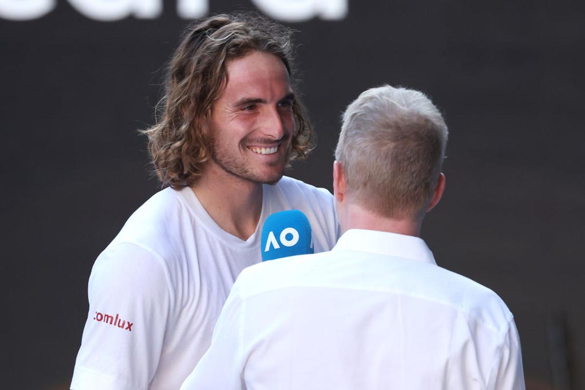 Stefanos Tsitsipas îl așteaptă pe Novak Djokovic în finala Australian Open