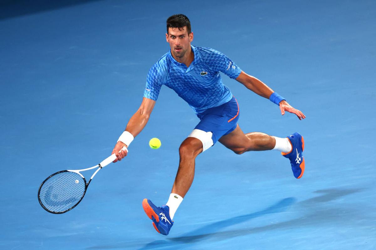 Novak Djokovic, antrenament cu Tommy Paul înainte de finala Australian Open 2023