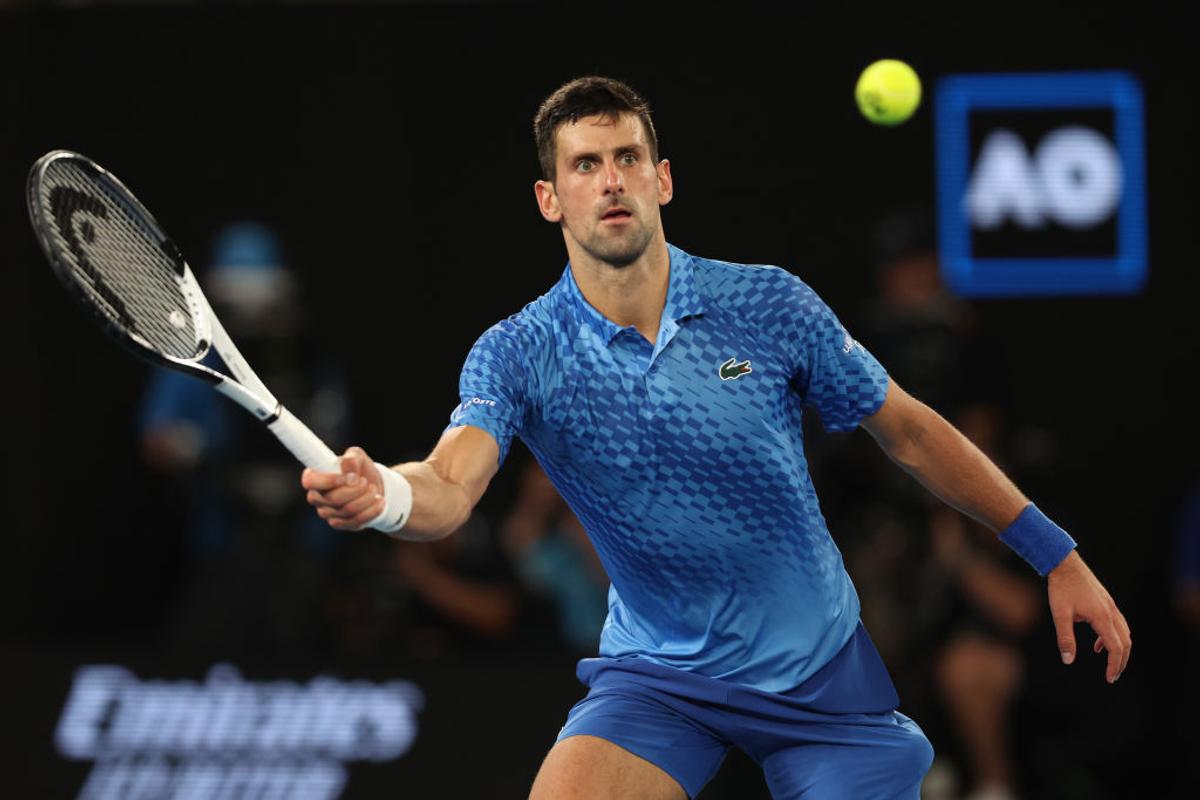 Novak Djokovic, antrenament cu Tommy Paul înainte de finala Australian Open 2023