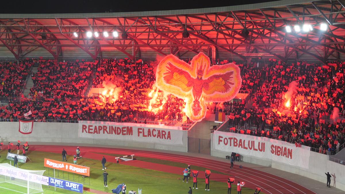 Matchday experience stadion Hermannstadt