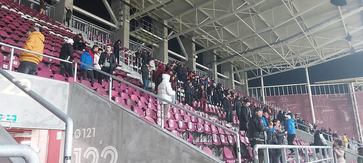 Imagini din Giulești, Dinamo - Rapid, etapa 23 din Superliga