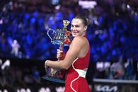 Reacția Arynei Sabalenka după succesul categoric din finala Australian Open: „Cred că o să încep să plâng”
