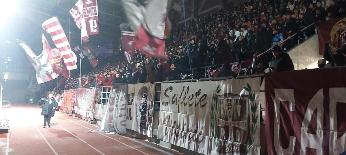 Imagini din Giulești, Dinamo - Rapid, etapa 23 din Superliga