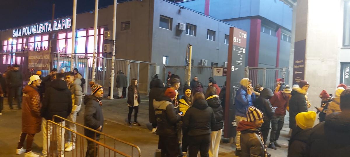 Imagini din Giulești, Dinamo - Rapid, etapa 23 din Superliga