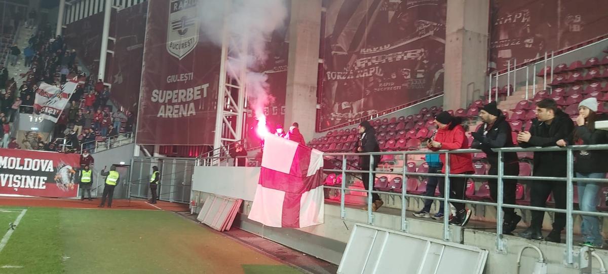 Imagini din Giulești, Dinamo - Rapid, etapa 23 din Superliga