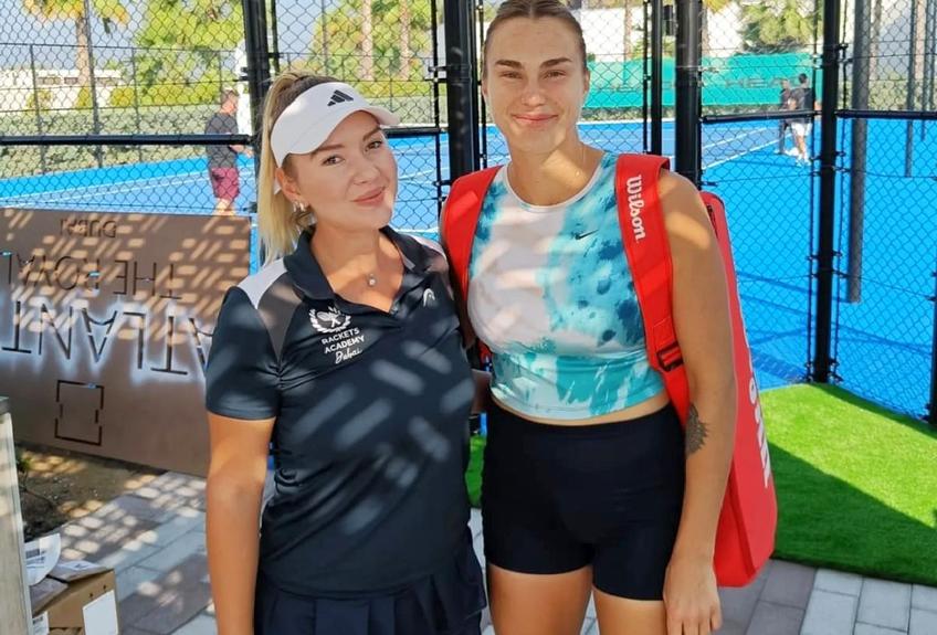 Ana Maria Gavrilovici, lângă Aryna Sabalenka