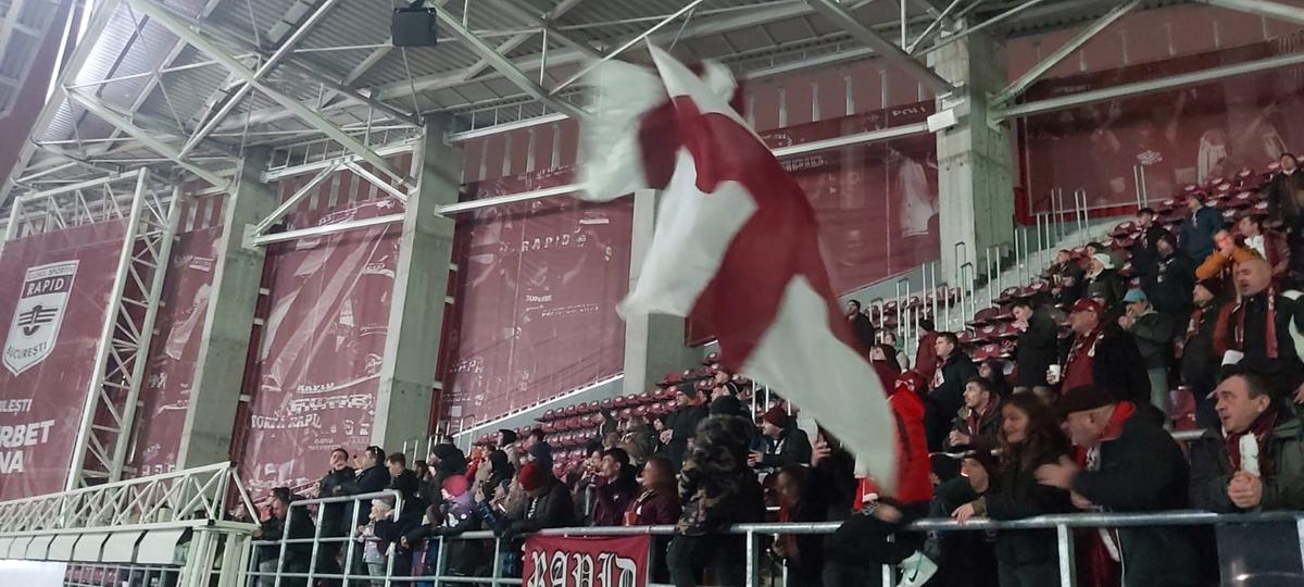 Imagini din Giulești, Dinamo - Rapid, etapa 23 din Superliga