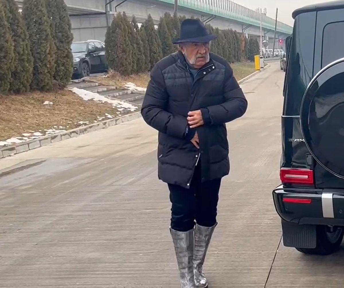 Ion Țiriac, apariție spectaculoasă la Otopeni