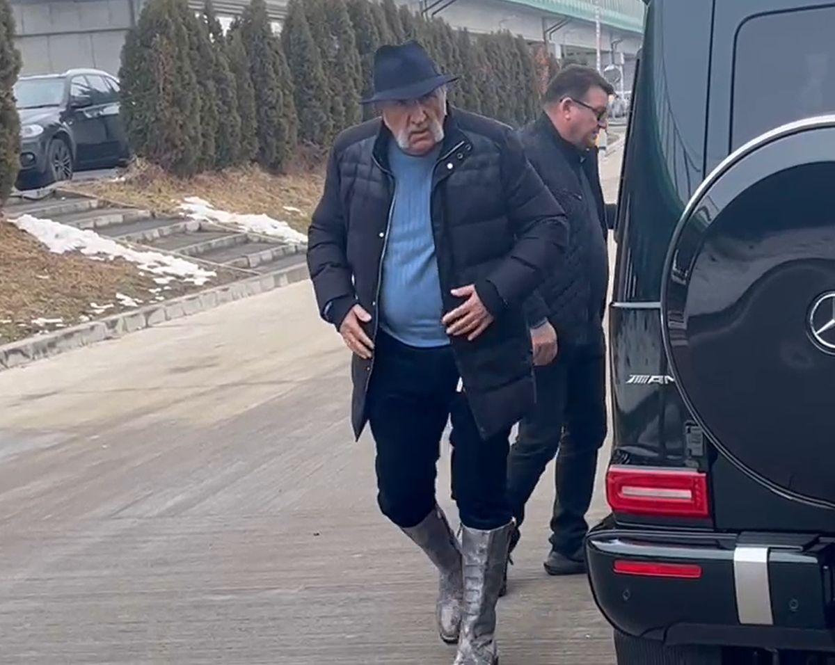 Ion Țiriac, apariție spectaculoasă la Otopeni