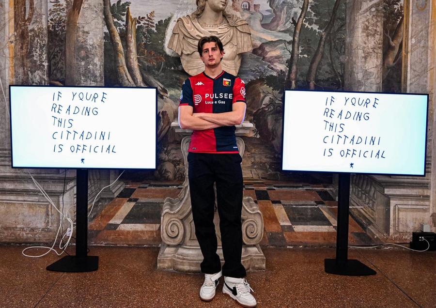 Giorgio Cittadini este noul jucător de la Genoa, foto: facebook Genoa „Noul Drăgușin”! Genoa l-a transferat pe înlocuitorul fundașului român