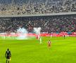 Dinamo - Rapid, întrerupt 2 minute și 50 de secunde pentru o „rachetă” aruncată pe teren (foto: Andrei Petrescu/GSP)
