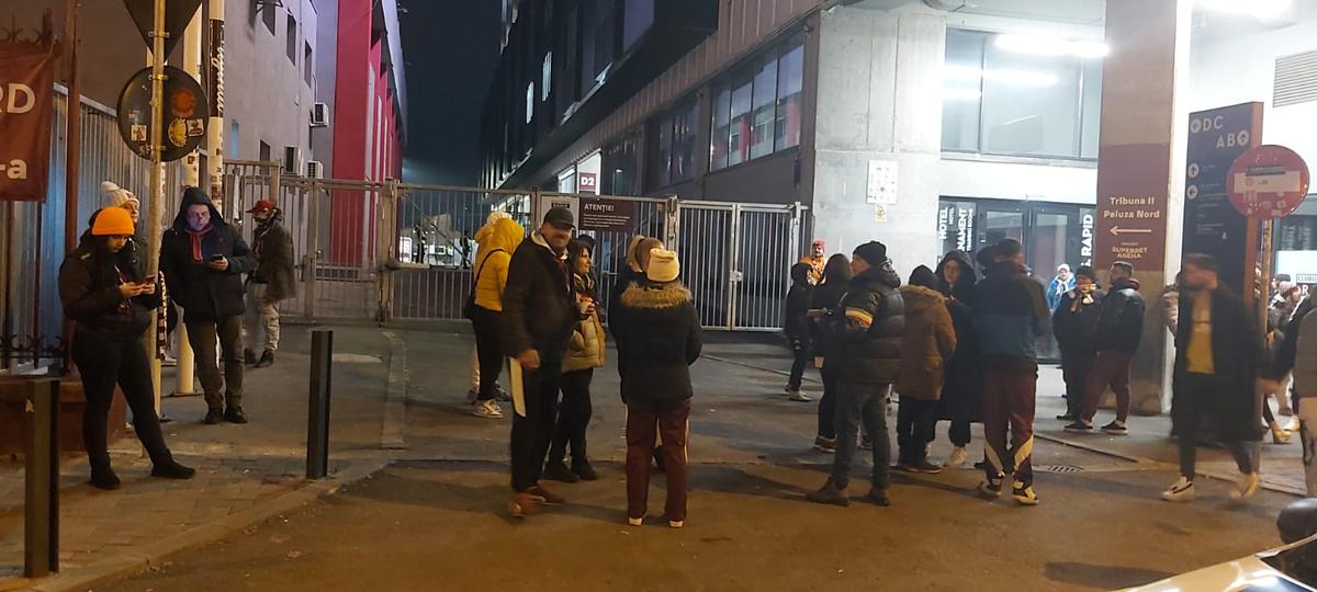 Imagini din Giulești, Dinamo - Rapid, etapa 23 din Superliga