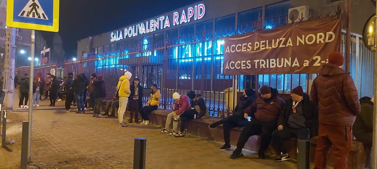 Imagini din Giulești, Dinamo - Rapid, etapa 23 din Superliga