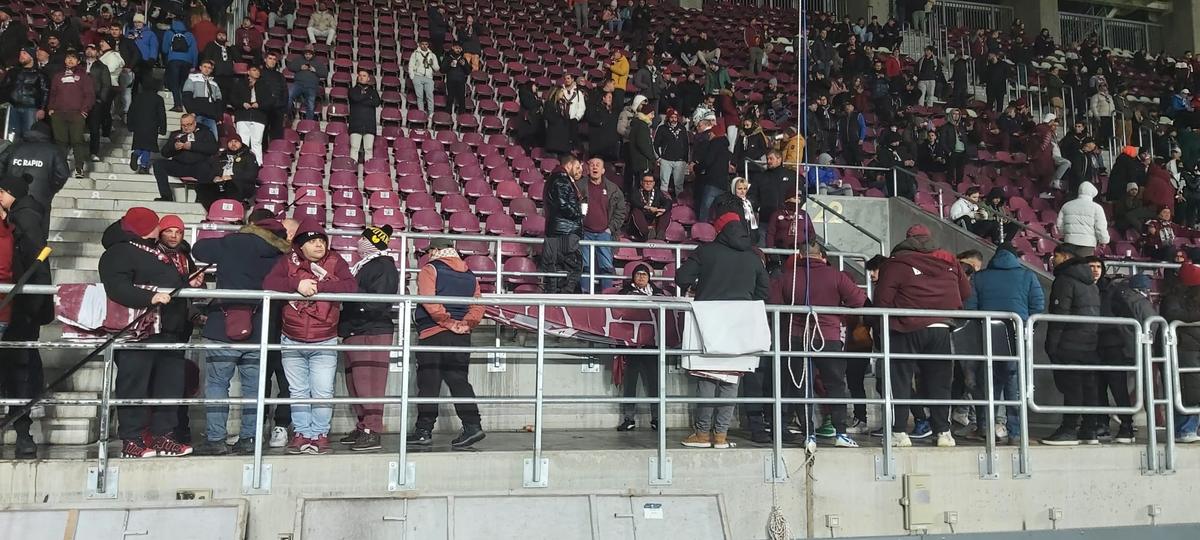 Imagini din Giulești, Dinamo - Rapid, etapa 23 din Superliga