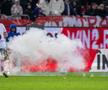 Paul Iacob / Dinamo - Rapid, întrerupt 2 minute și 50 de secunde pentru o „rachetă” aruncată pe teren (foto: Raed Krishan/GSP)