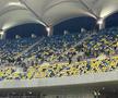 Galeria Rapidului a ales să urmărească derby-ul cu Dinamo din Giulești, nemulțumită de condițiile oferite de rivali. Au existat 40 de fani ai oaspeților și pe Arena Națională.