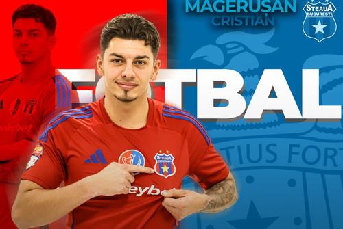 Cristian Măgerușan/ foto Facebook @Steaua București