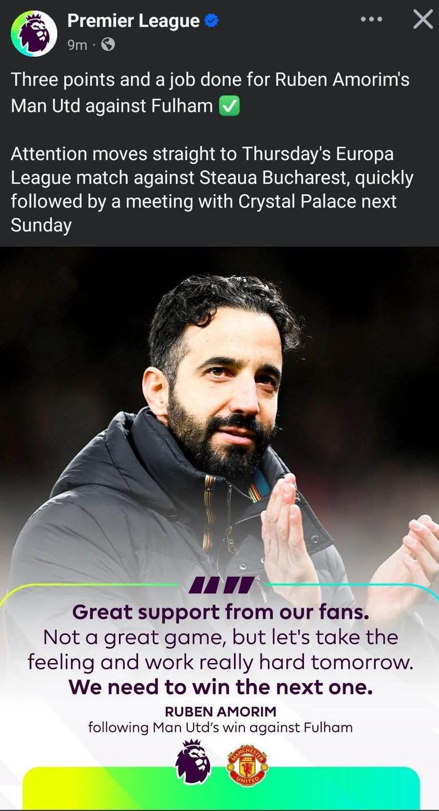 Steaua s-a sesizat » Mesaj pentru Premier League, înainte de FCSB - Manchester United