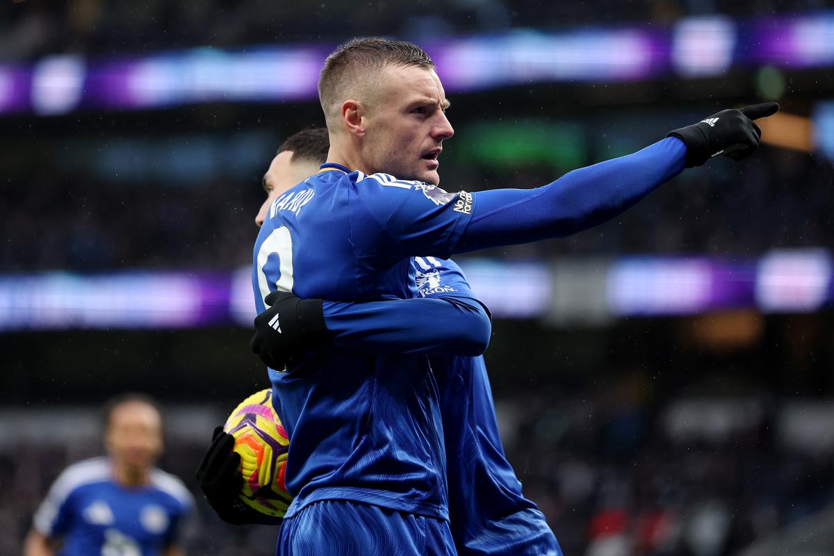 Jamie Vardy i-a „înţepat” pe fanii lui Tottenham. Foto: Instagram