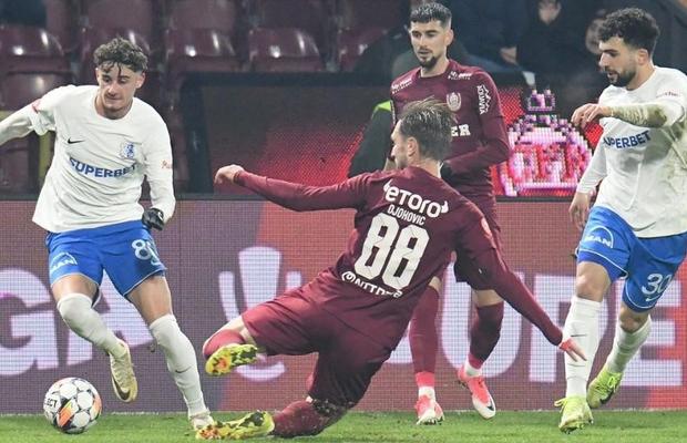 Farul lui Hagi, făcut KO în Gruia » Louis Munteanu a reușit un hat-trick și o trimite pe CFR direct pe podium