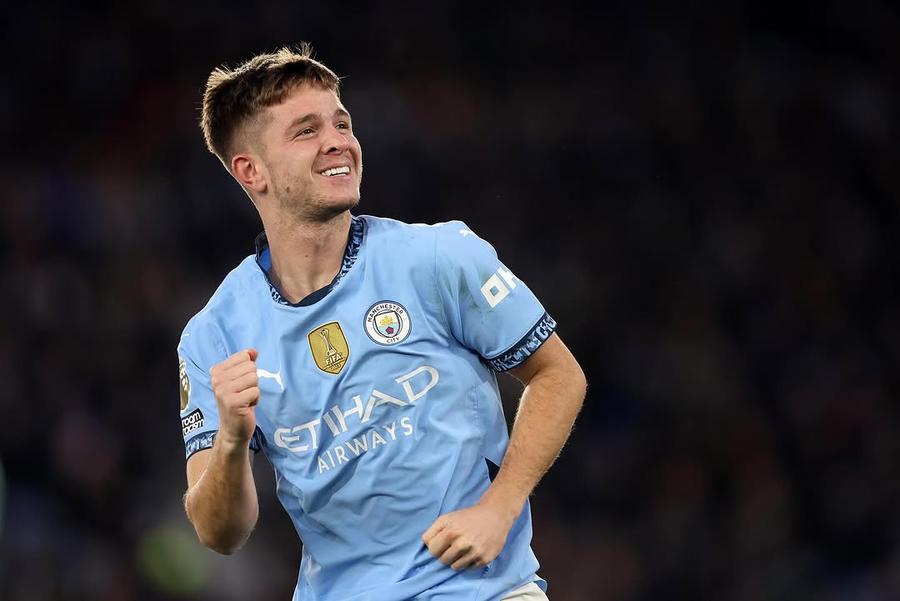 James McAtee, mijlocașul ofensiv al lui Manchester City. Foto: Instagram Campioana Germaniei este gata să transfere un fotbalist de la Manchester City