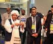 Muhammad Ibrahim Al-Aliqi, directorul sportiv al echipei Al-Hilal Omdurman, a împărțit bani jucătorilor, chiar în vestiar / foto: Facebook