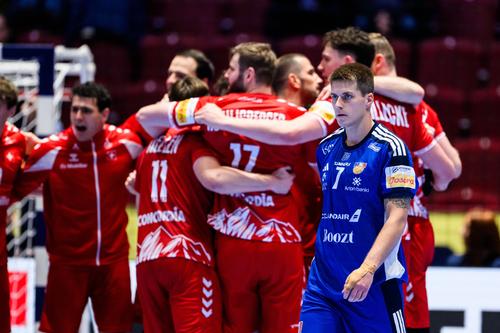 Elveția și Islanda au remizat, scor 38-38, în penultima rundă a grupei principale de la Campionatul European de handbal masculin / FOTO: Imago