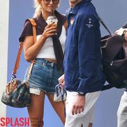 Alexander Zverev alături de modelul Caroline Daur. Sursă foto: Splash News