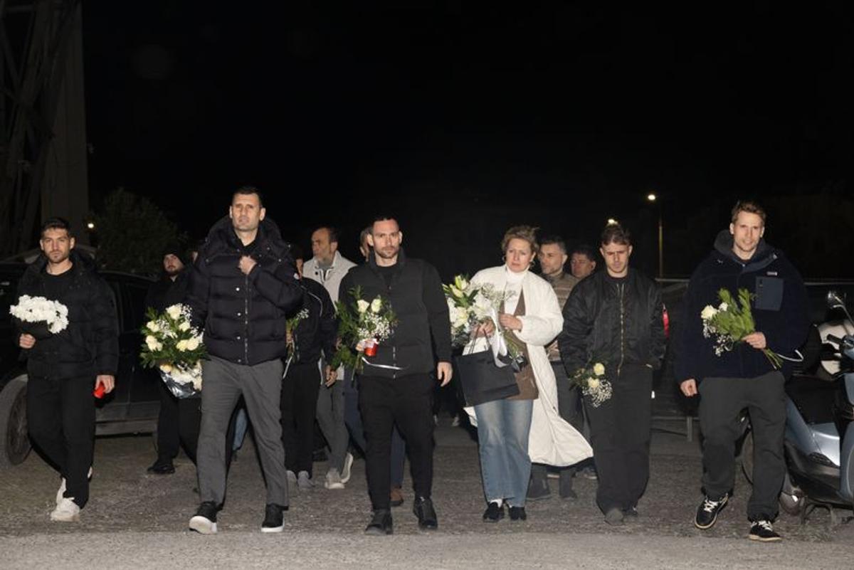 Răzvan Lucescu, la stadionul celor de la PAOK pentru a-i omagia pe suporterii decedați