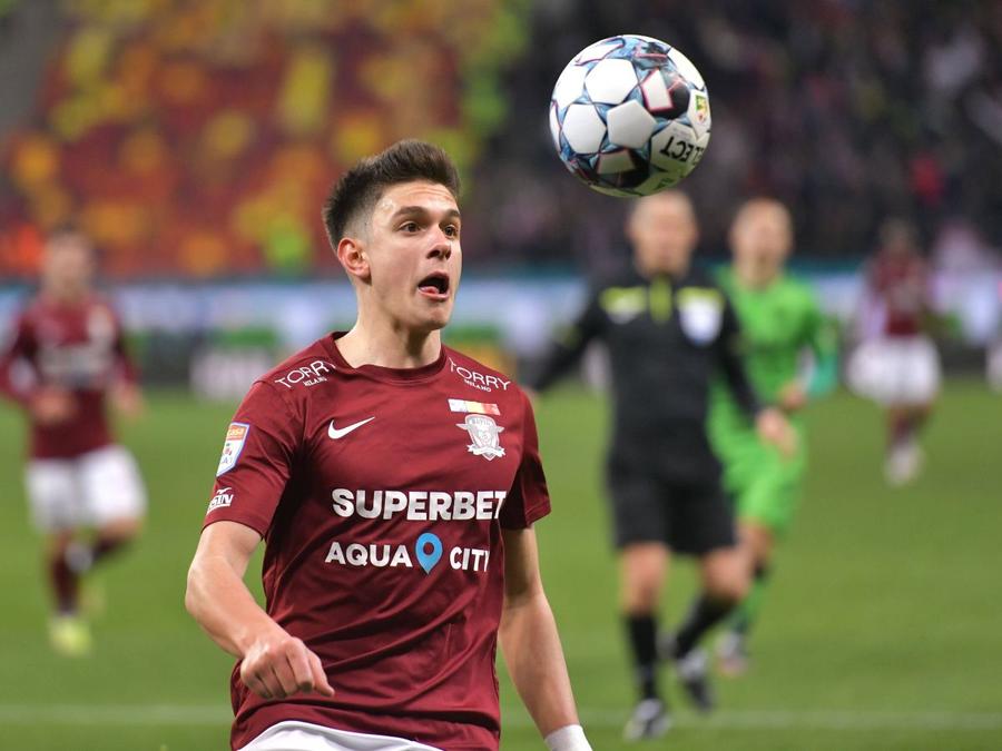 Rareș Ilie e „decarul” Rapidului / foto: Imago L-a încântat pe Mihai Stoica în Rapid - Dinamo: „A progresat enorm, un mare câștig pentru fotbalul românesc!”