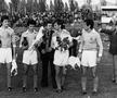 Ioan Andone, Mircea Rednic și, ultimul din dreapta, Mircea Lucescu (foto: arhiva GSP)