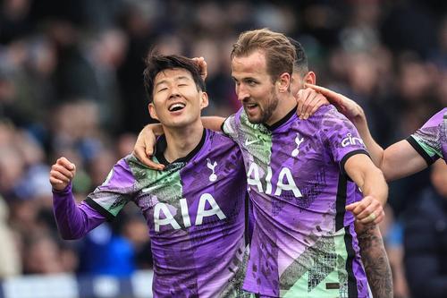 Heung-Min Son și Harry Kane // Foto: Imago