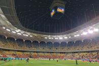 Imaginea specială apărută pe cubul Arenei Naționale și la vestiare înainte de FCSB - Farul