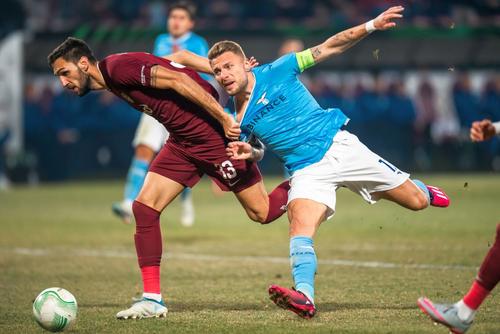 Din dubla cu Lazio, 0-1 și 0-0, clujenii nu s-au ales decât cu rețeta financiară rezultată din cele 15.000 de bilete vândute // FOTO Raed Krishan