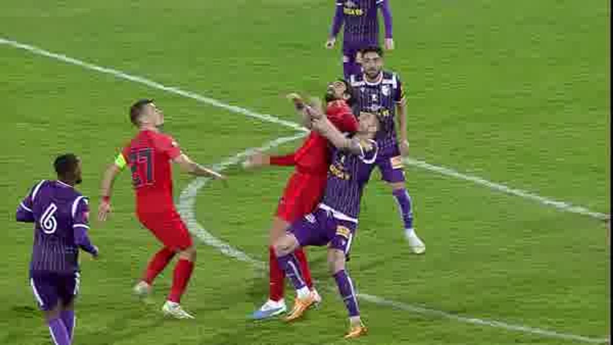 CFR reclamă o fază din FC Argeș - FCSB: „Poate fi viciere de rezultat”