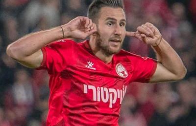 „Dublă” Adrian Păun la Beer Sheva! Atacantul român face diferența și o readuce pe Hapoel pe locul 2