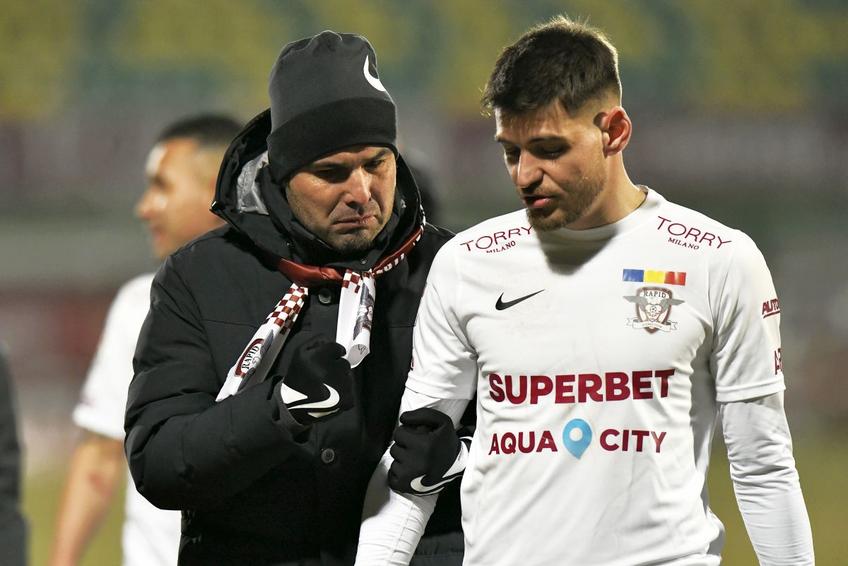 Adrian Mutu și Claudiu Belu / Sursă foto: GSP