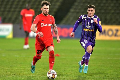 Sorescu a marcat duminică primul său gol pentru FCSB, la scurt timp după ce a fost folosit pe postul său de bază, atacant lateral dreapta