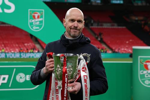 Erik ten Hag, antrenorul lui Manchester United. 
Foto. Imago